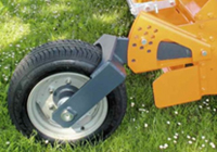 D Series Optional Rear Pneumatic Wheels