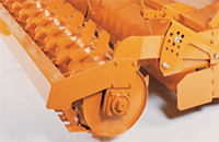 Optional packer roller